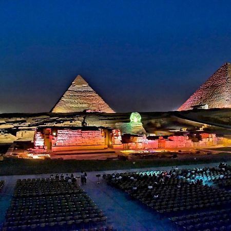 Pyramids East Inn Kafret el-Gabal Exteriér fotografie