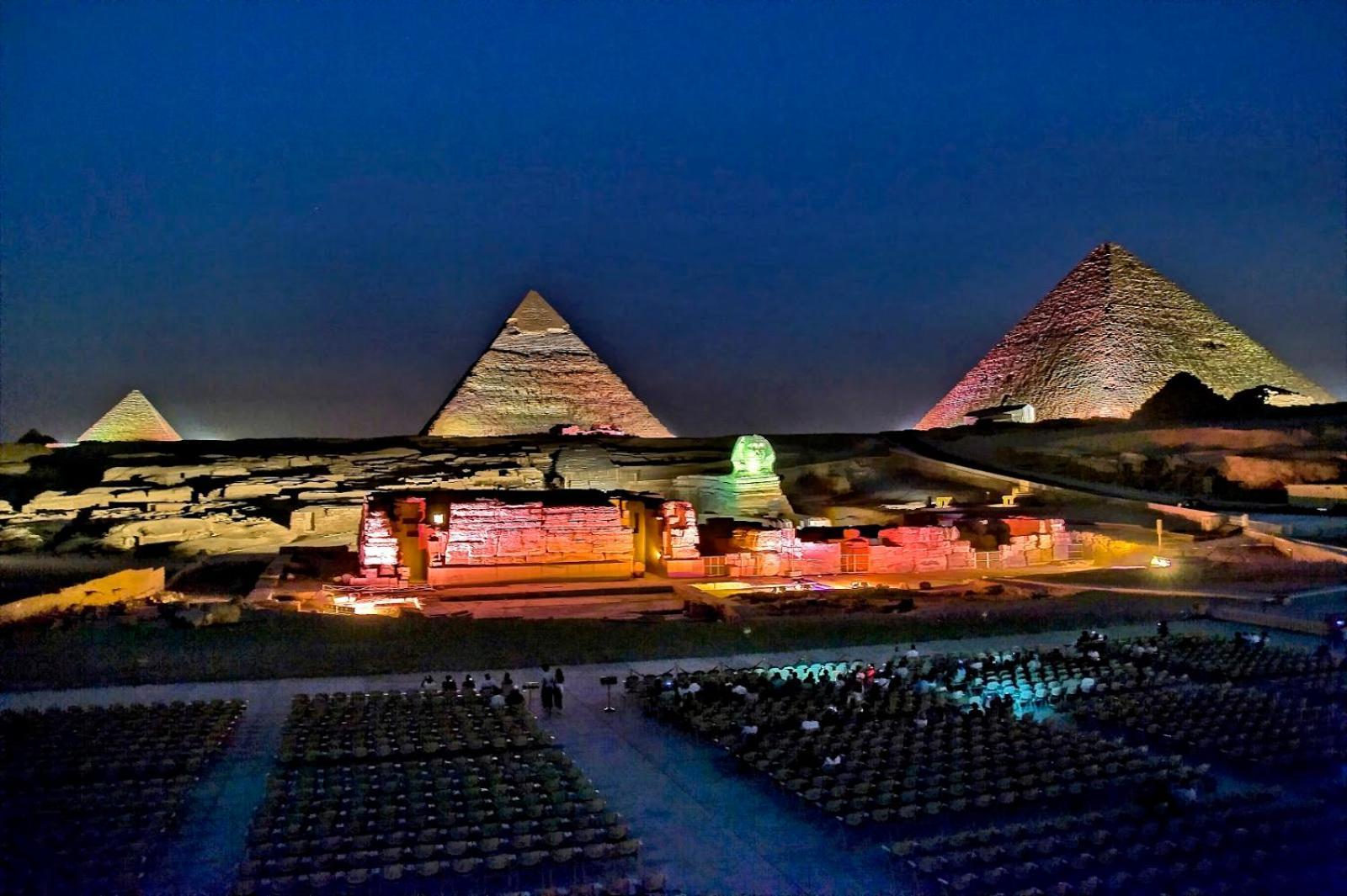 Pyramids East Inn Kafret el-Gabal Exteriér fotografie